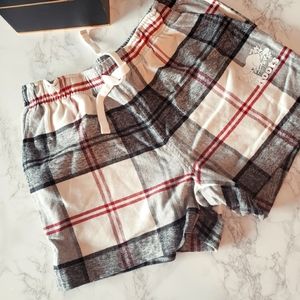 Roots XS Plad pajama shorts women